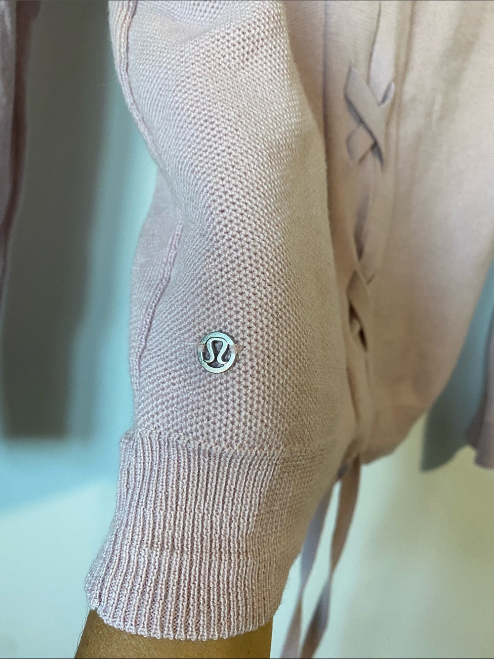 lululemon athletica Tied To You Sweater - Misty Pink Medium - Picture 7 of 11